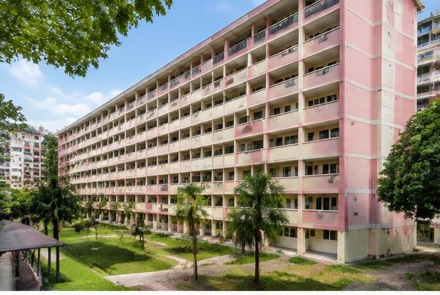 Representative HDB exterior for this prototype scenario