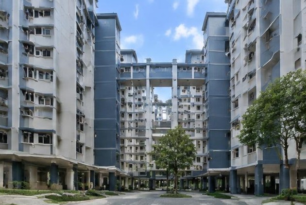 Representative HDB exterior for this prototype scenario