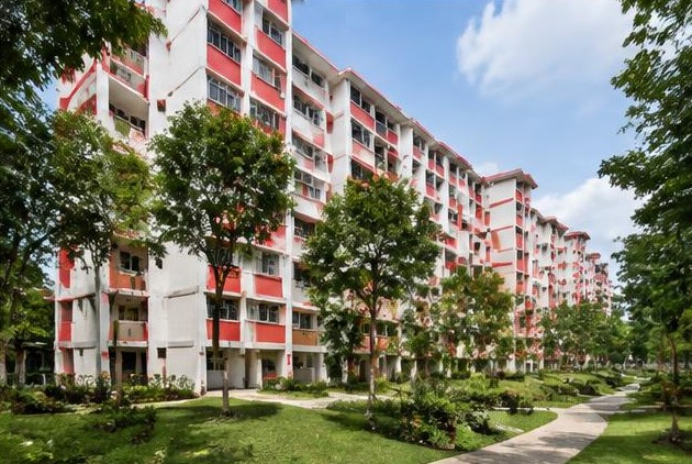 Representative HDB exterior for this prototype scenario